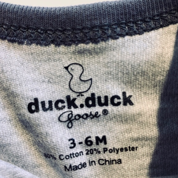 3 PIECE SET BABY BOY 3-6/6-9MONTHS DUCK D - Picture 6 of 6